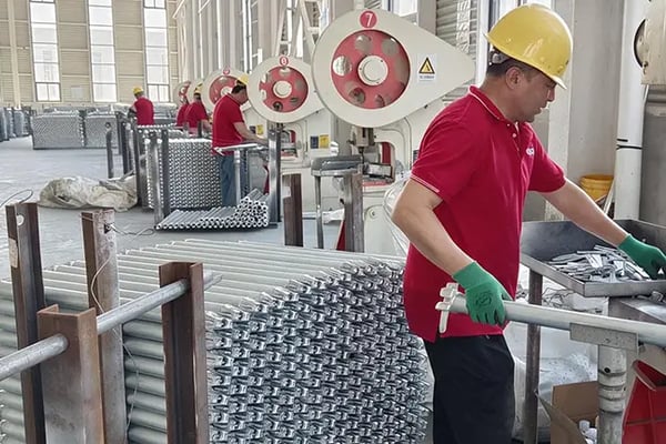 Ringlock ledger production on punching presses