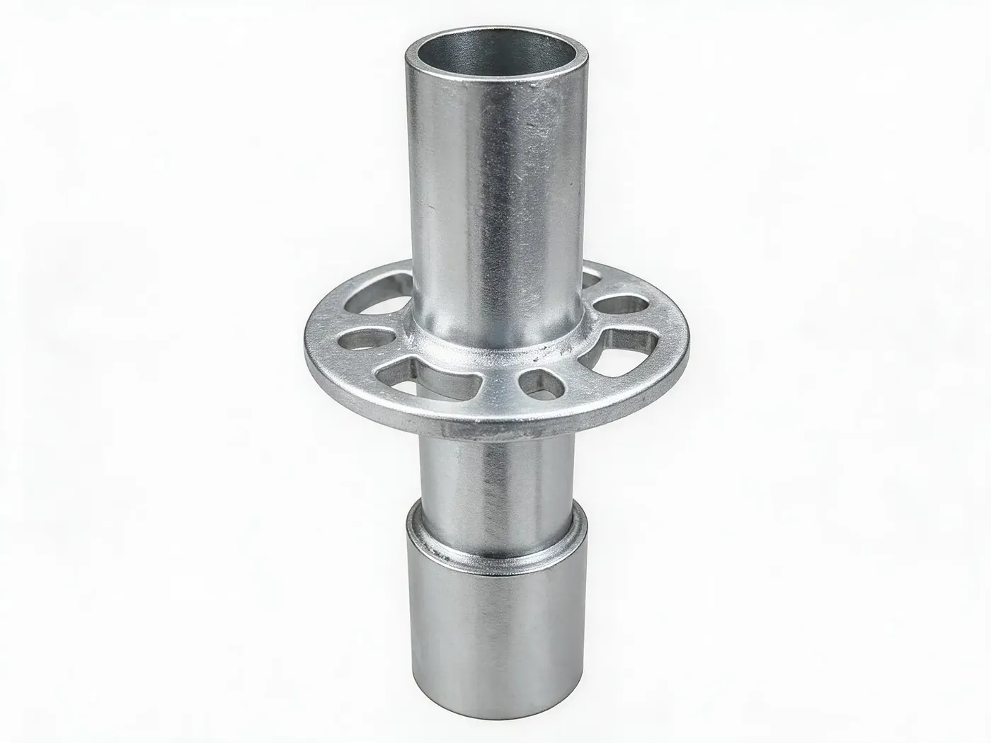 Ringlock base collar (starter collar), hot dip galvanized