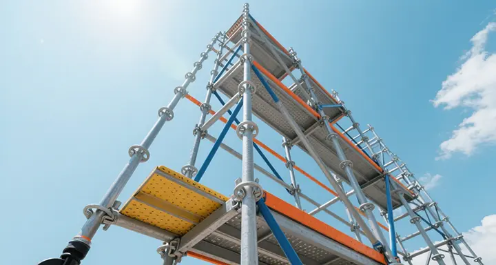 Home 1 Disk coupling scaffolding