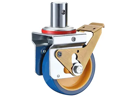 Mobile scaffolding casters
