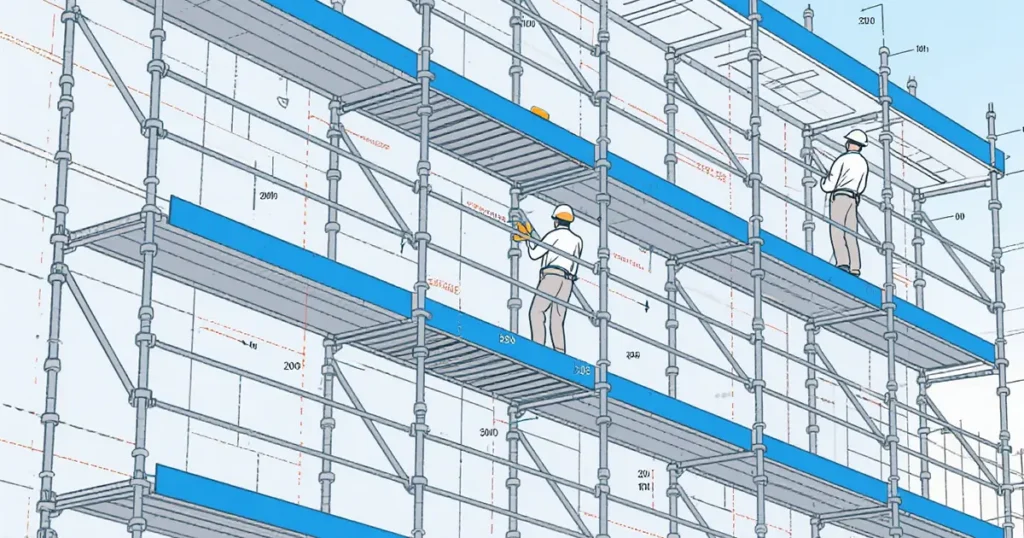 Application of Ring-Lock Scaffolding in Construction Projects